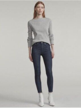 Rag & Bone Maya High Rise Slim, Selvedge, Color: Resin Rinse USA, NWOT $255 MSRP